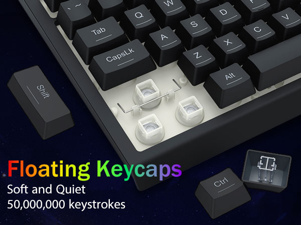 floating keys