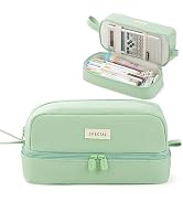 MAMUNU Pencil Case Large Capacity, Pencil Case Aesthetic, Pencil Case Pen Pouch with Zipper Compa...