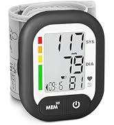 BENECEN Blood Pressure Monitor FDA-Cleared Adjustable Wrist Cuff for Home Use Automatic BP Machin...