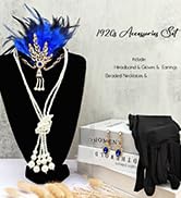 1920s Flapper Accessories Gatsby Costume Accessories Set