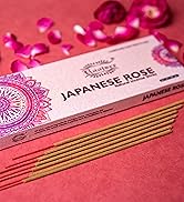 Japanese Rose Incense Sticks 100 Gm Pack-100% Pure Organic