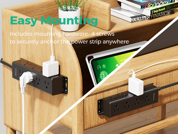 easy mounting