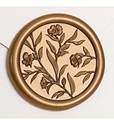 UNIQOOO Wax Seal Stickers - 3D Floral Wedding Invitation Envelope Seal Sticker, 50 Pcs Self- Adhe...