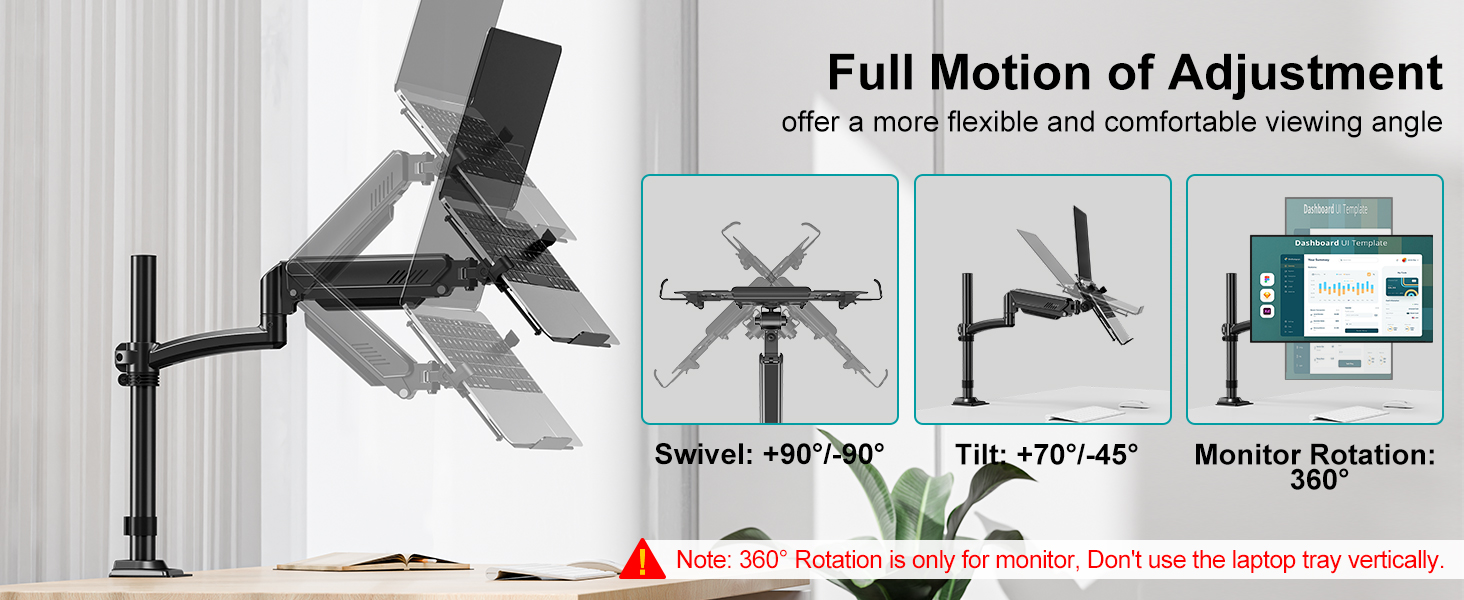 laptop arm mount