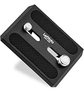 Leftfoto Camera Tripod Quick Release Plate for Sachtler Fluid Heads(FSB6T, FSB8T, FSB10T,14II,DV1...
