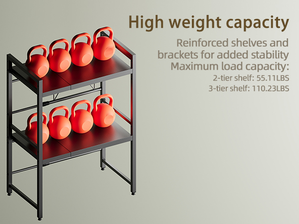 countertop microwave shelf