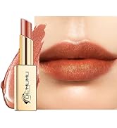 Depuplum Light Brown Lipstick Moisturizing for Women Shimmer Tinted Lip Balm Hydrating Nourishing...