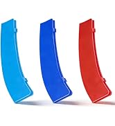 KoiLuvGo Grille Insert Trims for BMW Front Grill Inserts M-Colored Snap-on Grill Mesh Trims Strip...