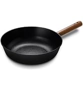 WAGENSTEIGER Aluminum Body Large Wok Pan with Titanium Coated Non-Stick Surface, 7-Layer Coating,...