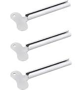 3 Pcs Silvery Metal Tube Squeezer Keys, Toothpaste Metal Hair Dye Color Key Roller Dispenser Tool...