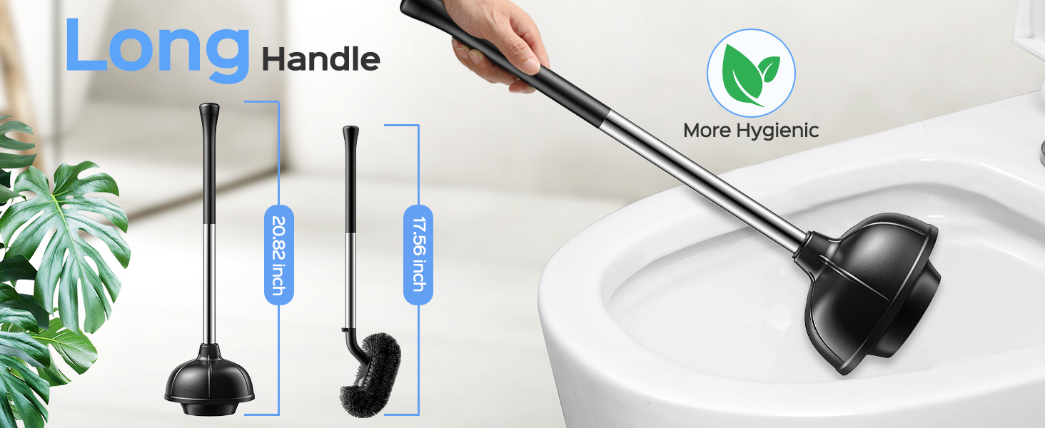 toilet plunger set