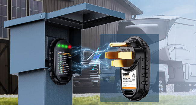 50 AMP RV Circuit Tester