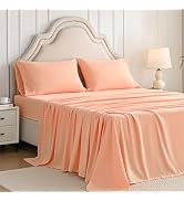 Swiftify Full Size Bed Sheets Set, 4 Pieces Hotel Luxury Soft Microfiber Bed Sheets Set, Up to 16...