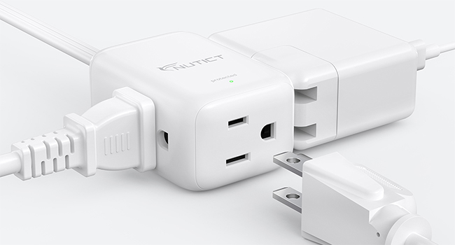 Short Flat Extension Cord