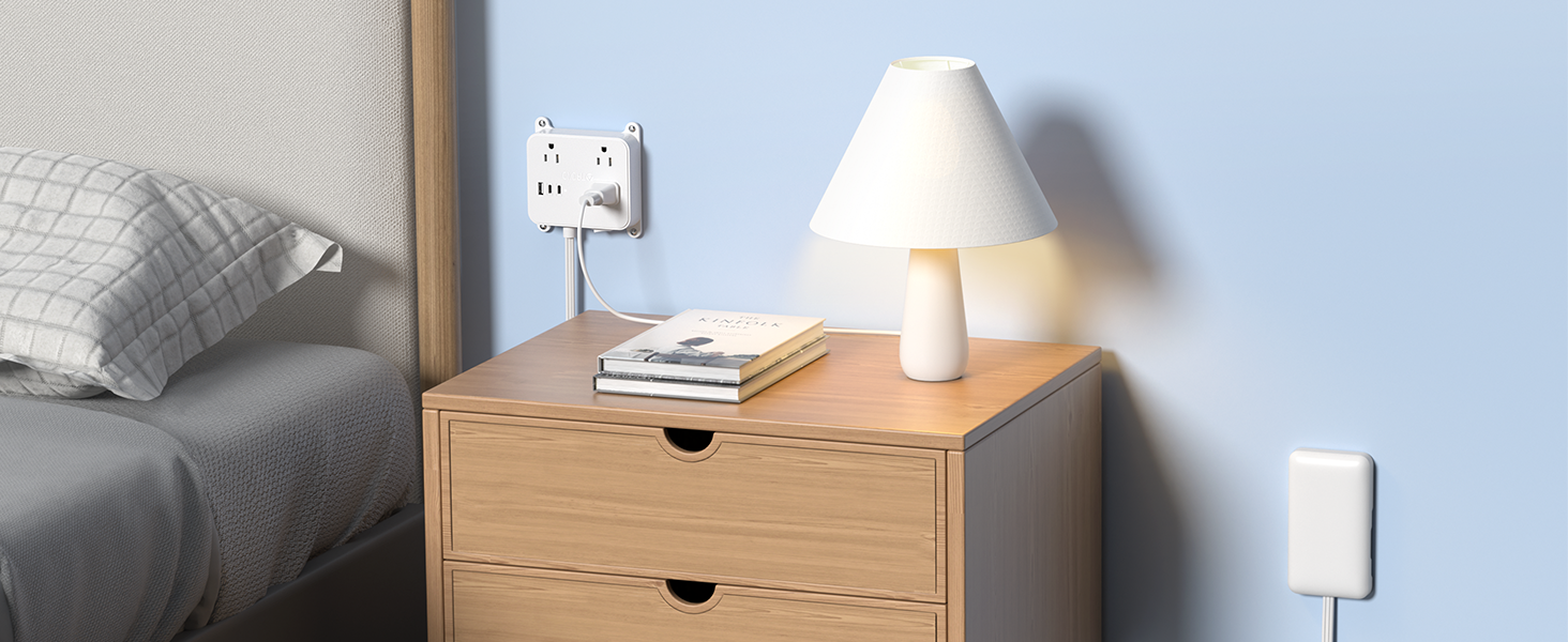 Under desk power strip