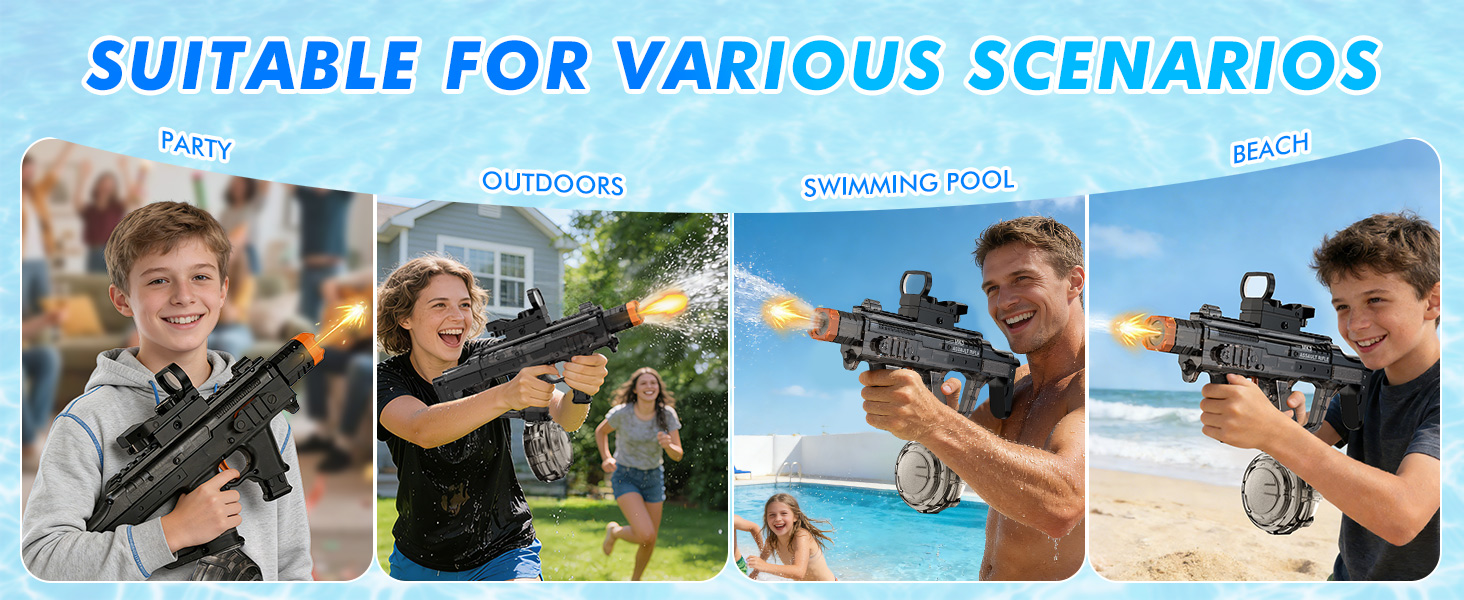 Electric Water Gun for Adults Kids