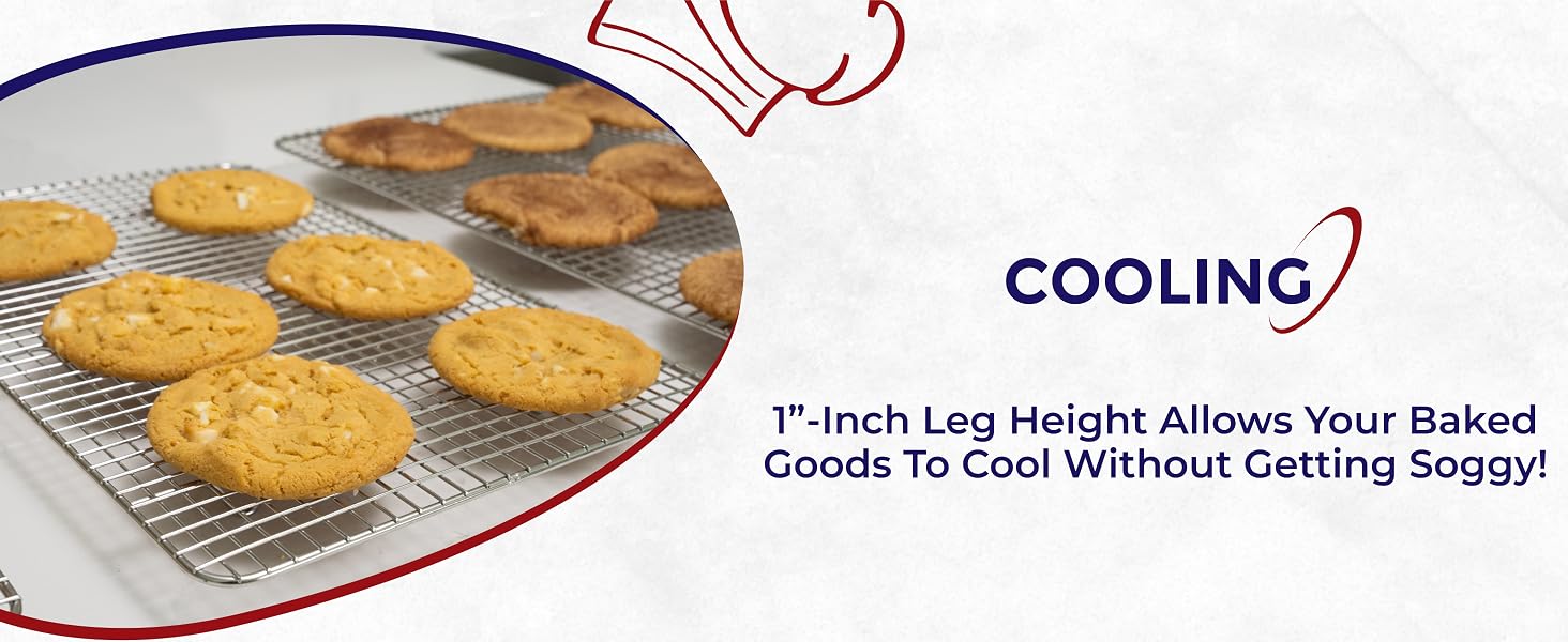 stainless steel cookie sheet, cookie cooling racks for baking, baking sheets for oven nonstick set
