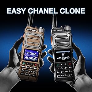 Easy chanel clone for quickly copying frequency, simplify programming for outdoor