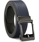 CHAOREN Ratchet Belts for Men - 1.5" Mens Belt Genuine Leather for Causual Jeans - Customizable S...