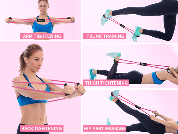 resistance bands with handles