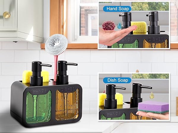 dish soap dispenser for kitchen sink