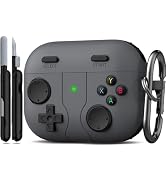 R-fun for AirPods Pro 3 Case (2025) Cover with Cleaner Kit, Classic Handheld Game Console Design ...