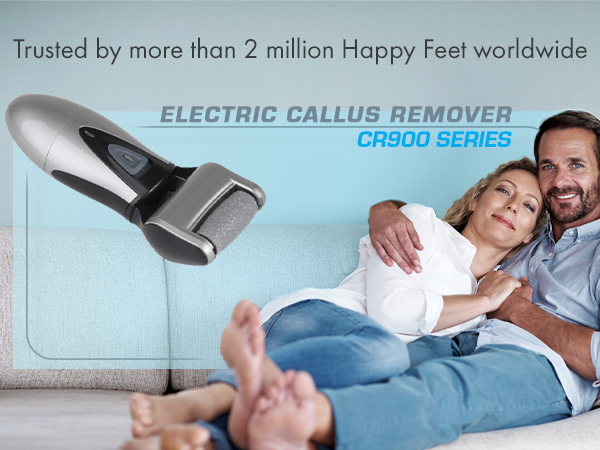Professional Electronic Foot Care File, Best for Hard Cracked Dead Skin and Powerful Pedi Spa men