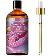 PHATOIL 3.38FL.OZ Sweet Fruit Candy Fragrance Oils for Aromatherapy, Essential Oils for Diffusers...