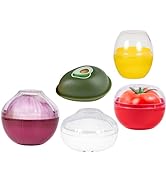 Ortarco Onion Keeper Onion Avocado Saver Tomato Lemon Garlic Storage Containers Reusable Onion Ho...