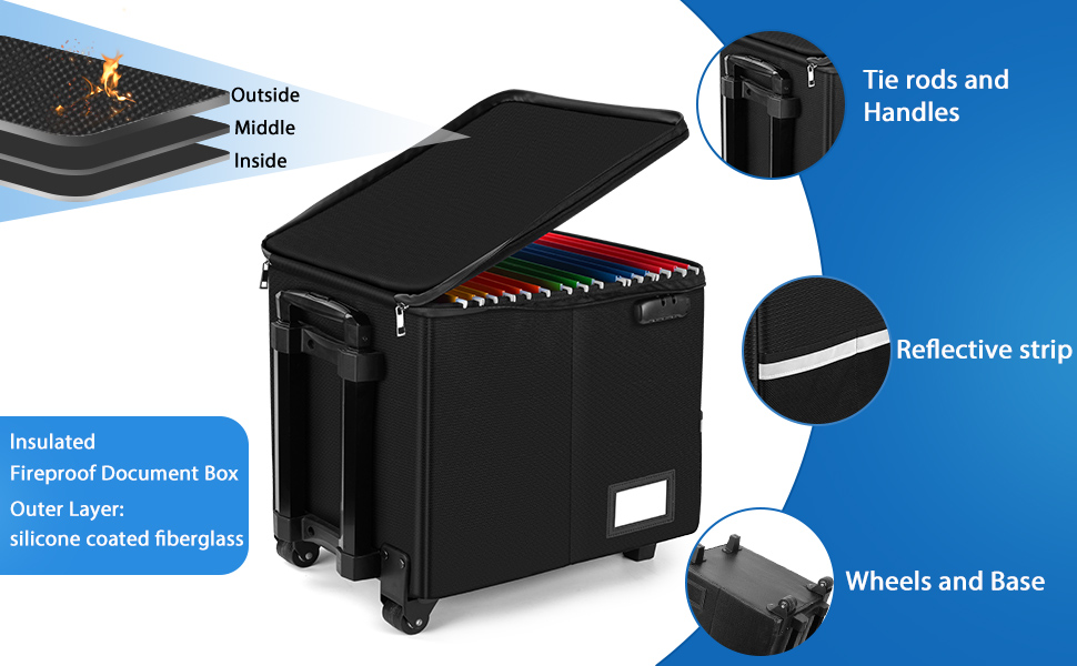 file organizer with wheels