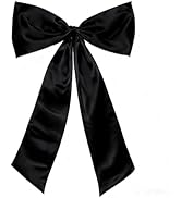 YonJeeky Big Bow Decorations 41 x 26 Inch Giant Satin Ribbon Bows for Birthday Party Backdrop Wal...