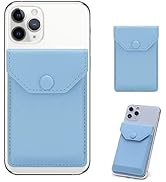 YUNCE Self Adhesive Cell Phone Leather Wallet, Stick On Card Holder fits Most Cell Phones & Cases...