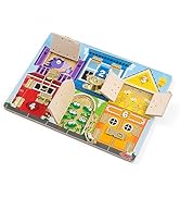 Melissa & Doug Latches Wooden Activity Board
