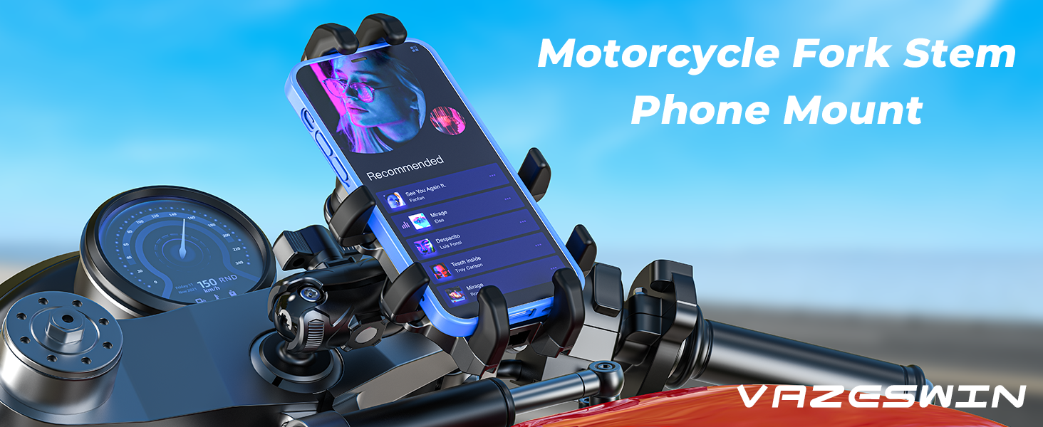 motorcycle phone mount