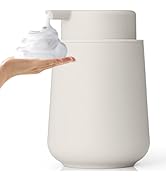 zuxzmj Plastic Soap Dispenser Foaming 11 oz Refillable Foam Bottle for Bathroom & Kitchen Counter...