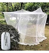 Outdoor Camping Mosquito Net, Large Size Mesh Insect Netting with Storage Bag for Camping, Picnic...