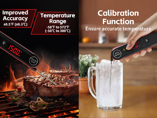 Improved Accuracy Temperature Range Calibration Function