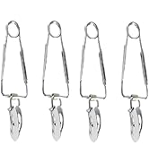 DOITOOL 4 Pcs Stainless Steel Escargot Tongs, Snail Tongs Escargot Utensils, Snail Baking, Non- S...