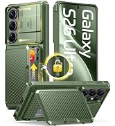 GolbinBox for Samsung Galaxy S26 Ultra Case with Wallet & Lock, Jade Green | Card Holder, Slide C...