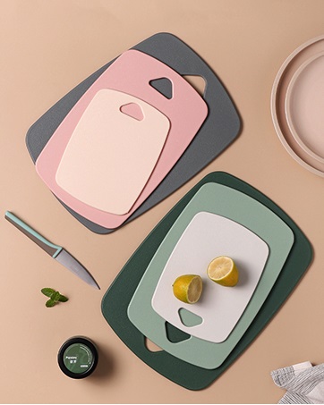 Cutting Boards for Kitchen,Plastic Cutting Board Set of 3