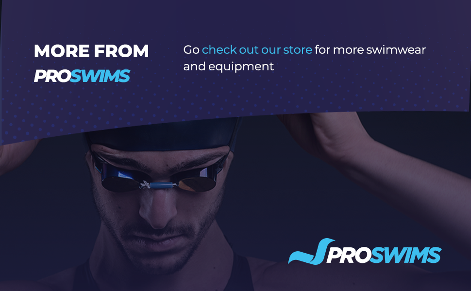 Proswims Dominator 2.0 Bungee Strap Anti Fog Swim Goggle
