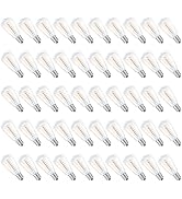 ST38 Replacement LED Light Bulbs, Shatterproof & Waterproof 0.6W ST38 LED Bulbs, Outdoor String L...