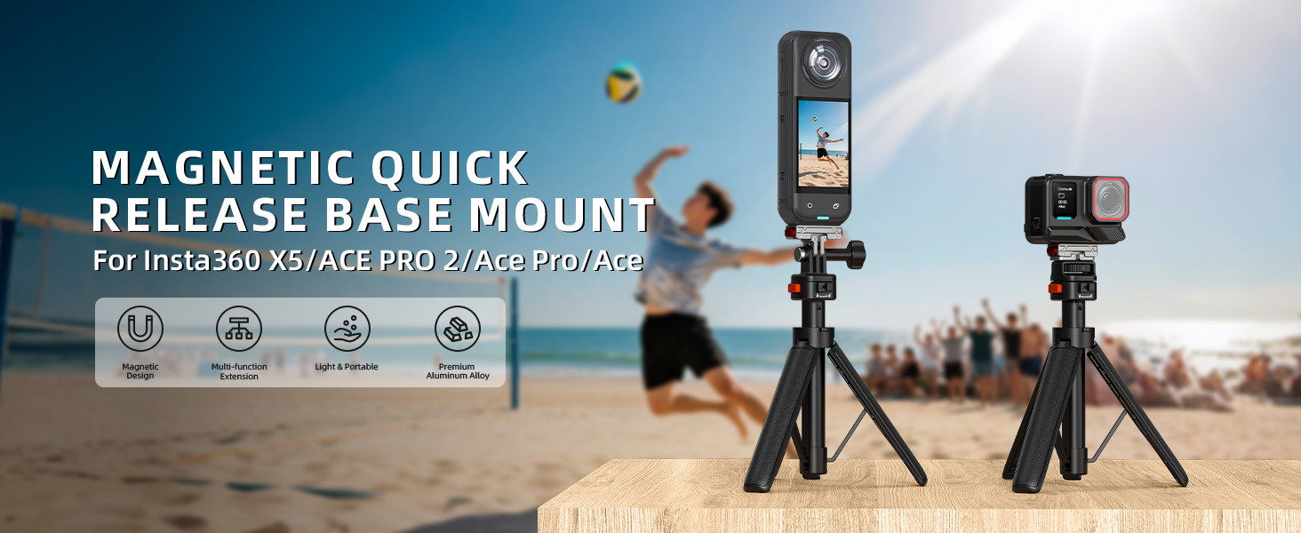 insta360 x5 quick release mount