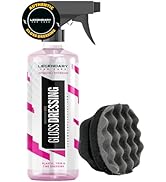 Legendary Gloss Dressing with Applicator 16oz - Tire Shine Spray & Plastic Restorer – Water Based...