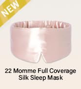 ZIMASILK 100% 22 Momme Mulberry Silk Sleep Mask, Full Coverage Eye Masks for Sleep, Softest & Bre...