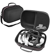 ARVOK Carry Case for Meta Quest 3S/3/2/Oculus Quest 3/2/Pro/Pico 4, Case for Kiwi Design/BOBOVR B...