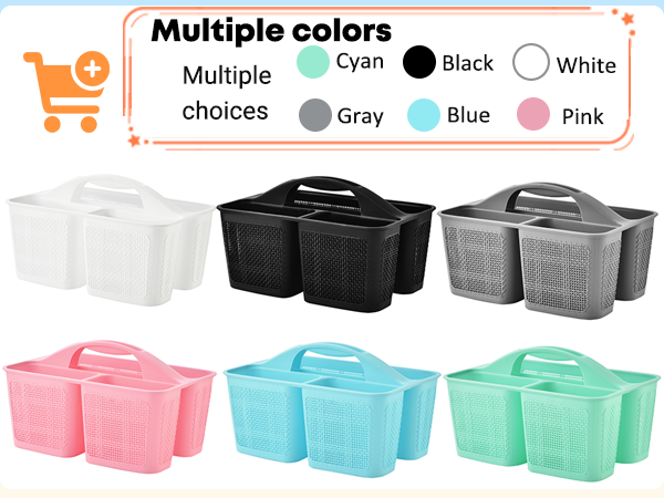 Plastic Shower Caddy Basket