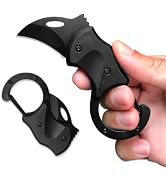 Joycube Small Pocket Knife for Men Women, Carabiner Mini Keychain EDC Gadgets Box Cutter Folding ...