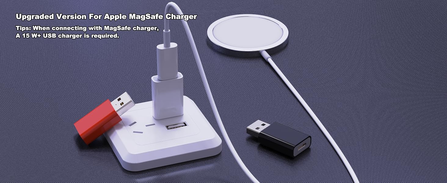 usb to usb c adapter for magsafe charger