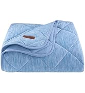 Columbia 50" x 60" Cooling Throw Blanket - Soft and Cozy Home Essentials for Bed and Living Room,...
